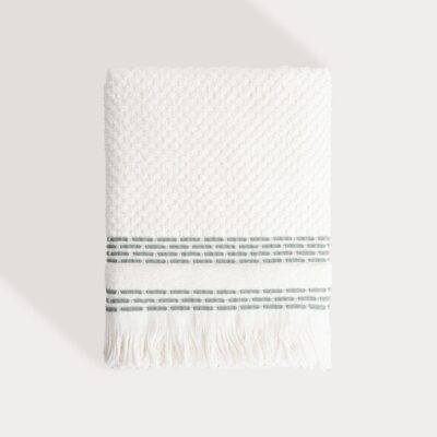 Rokasgrāmata | ROSOP | boho z granatowymi paskami | 70x130 cm | 767593