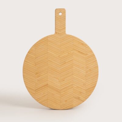 Круглая разделочная доска "Елочка" | BAMBOU | 40x30 см | 774645