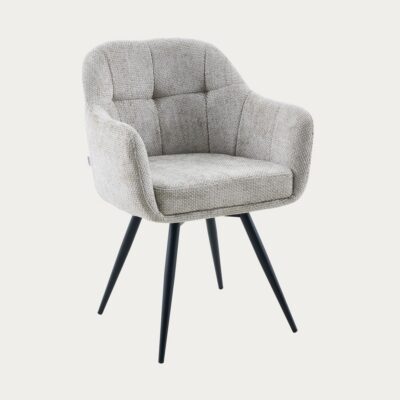 Chair | COMODO | in fabric beige | 59x58x84 cm | 774959