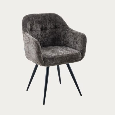 Chair | COMODO | in fabric brown | 59x58x84 cm | 774966