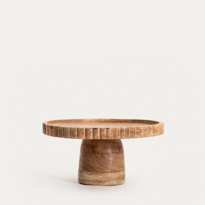 Patera | LINEA MANGO | na nóżce z nieregularnym rantem | 25x12 cm | 775413