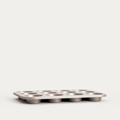 FEBE | kēksu veidne 12 gab., zelta | 35x26x3 cm | 776687