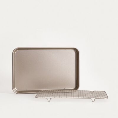 Baking tray | FEBE | with gold grille | 39x27 cm | 776700