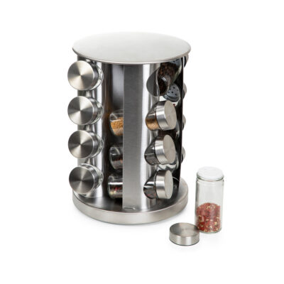 Набор для специй | B2 RACK Essentials | на подставке 16 баночек | 19x26 см | 894744