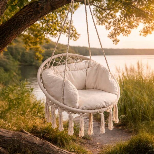 Hustawka-LUARO-fotel-bocianie-gniazdo-z-poduszka-ecru-80cm-150kg-184062 Hustawka-LUARO-fotel-bocianie-gniazdo-z-poduszka-ecru-80cm-150kg-184062