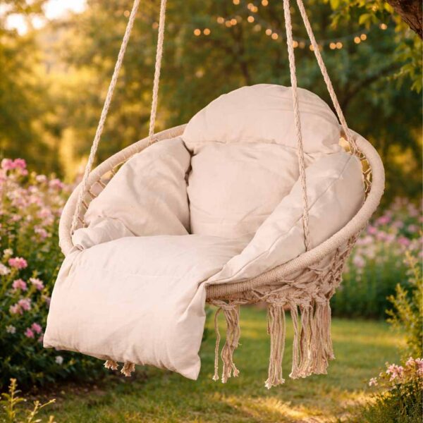 Hustawka-ogrodowa-LUARO-bocianie-gniazdo-z-poduszka-XXL-ecru-80cm-150kg-184097 Hustawka-ogrodowa-LUARO-bocianie-gniazdo-z-poduszka-XXL-ecru-80cm-150kg-184097