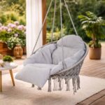 Hustawka-ogrodowa-LUARO-bocianie-gniazdo-z-poduszka-XXL-szare-80cm-150kg-184068