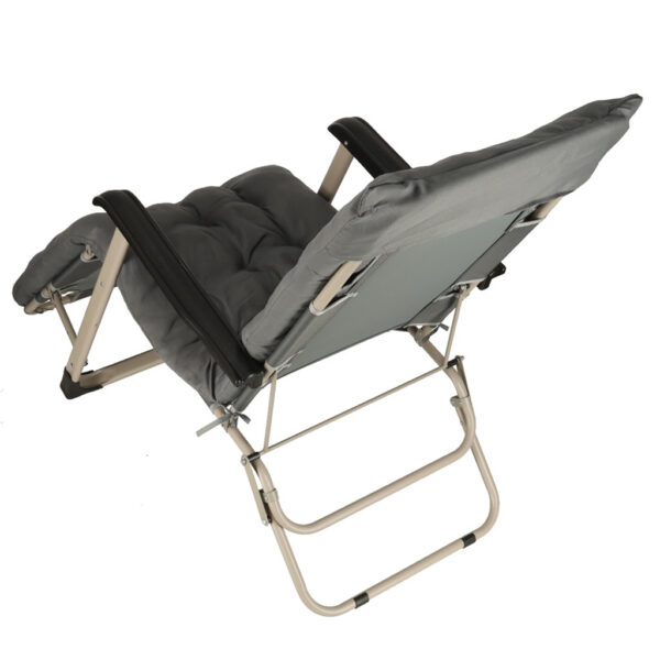 Lezak-ogrodowy-LUARO-fotel-skladany-turystyczny-z-poduszka-szary-172828 Lezak-ogrodowy-LUARO-fotel-skladany-turystyczny-z-poduszka-szary-172828