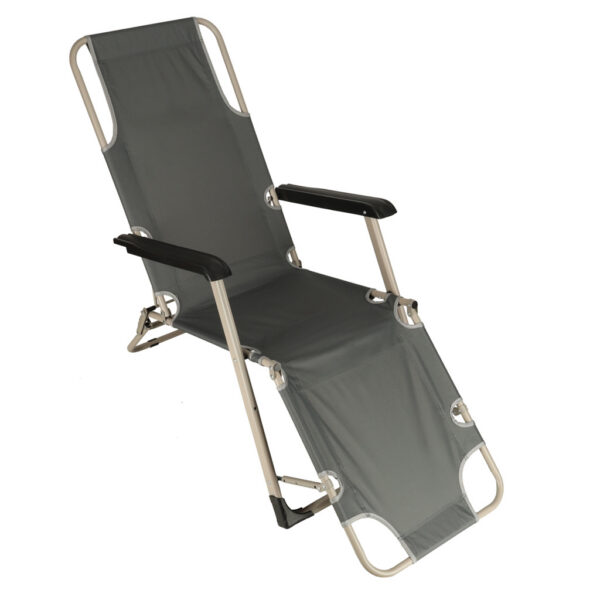 Lezak-ogrodowy-LUARO-fotel-skladany-turystyczny-z-poduszka-szary-172829 Lezak-ogrodowy-LUARO-fotel-skladany-turystyczny-z-poduszka-szary-172829