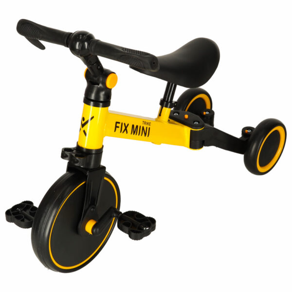 Rowerek-Trike-Fix-Mini-biegowy-trojkolowy-3w1-z-pedalami-zolty-167051 Rowerek-Trike-Fix-Mini-biegowy-trojkolowy-3w1-z-pedalami-zolty-167051
