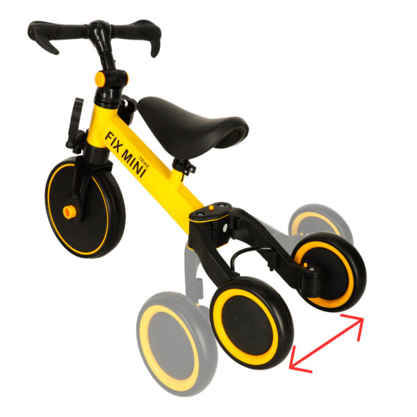 Rowerek-Trike-Fix-Mini-biegowy-trojkolowy-3w1-z-pedalami-zolty-167053 Rowerek-Trike-Fix-Mini-biegowy-trojkolowy-3w1-z-pedalami-zolty-167053