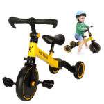Rowerek-Trike-Fix-Mini-biegowy-trojkolowy-3w1-z-pedalami-zolty-167058