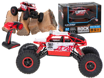 Дистанционное управление автомобилем RC Rock Crawler HB 2.4GHz 1:18 красный