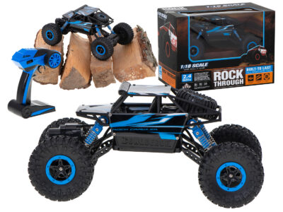 Дистанционное управление автомобилем RC Rock Crawler HB 2.4GHz 1:18 синий