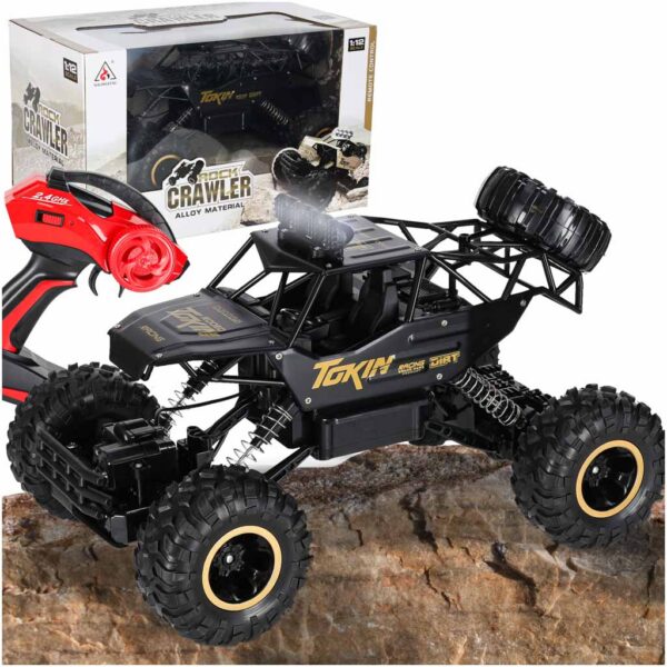 Samochod-zdalnie-sterowany-na-pilota-RC-Rock-Crawler-1-12-4WD-METAL-czarny-177431 Samochod-zdalnie-sterowany-na-pilota-RC-Rock-Crawler-1-12-4WD-METAL-czarny-177431