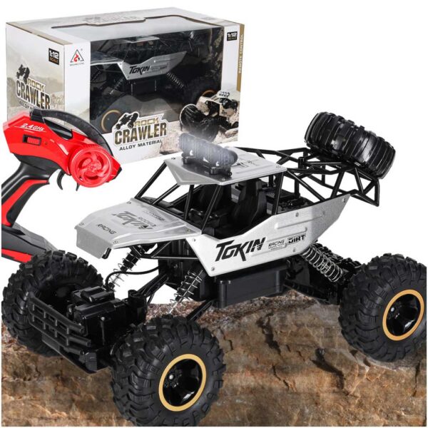 Samochod-zdalnie-sterowany-na-pilota-RC-Rock-Crawler-1-12-4WD-METAL-srebrny-177418 Samochod-zdalnie-sterowany-na-pilota-RC-Rock-Crawler-1-12-4WD-METAL-srebrny-177418