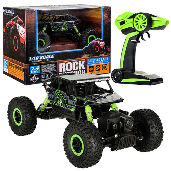 Samochod-zdalnie-sterowany-na-pilota-RC-Rock-Crawler-HB-2-4GHz-1-18-zielony-141341 Samochod-zdalnie-sterowany-na-pilota-RC-Rock-Crawler-HB-2-4GHz-1-18-zielony-141341