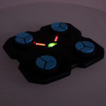 Tarcza-bokserska-treningowa-na-sciane-trenazer-muzyka-LED-USB-rekawice-175396