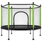 Trampolina-do-domu-ogrodu-dla-dzieci-siatka-pilki-140cm-55inch-zielona-182960