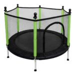 Trampolina-do-domu-ogrodu-dla-dzieci-siatka-pilki-140cm-55inch-zielona-182961