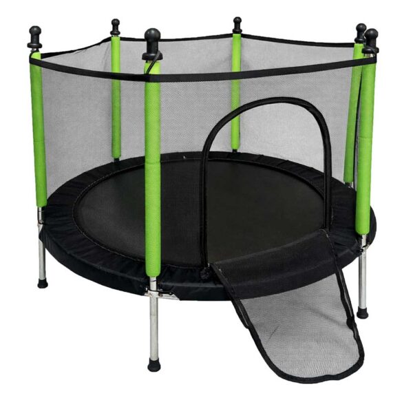 Trampolina-do-domu-ogrodu-dla-dzieci-siatka-pilki-140cm-55inch-zielona-182962 Trampolina-do-domu-ogrodu-dla-dzieci-siatka-pilki-140cm-55inch-zielona-182962