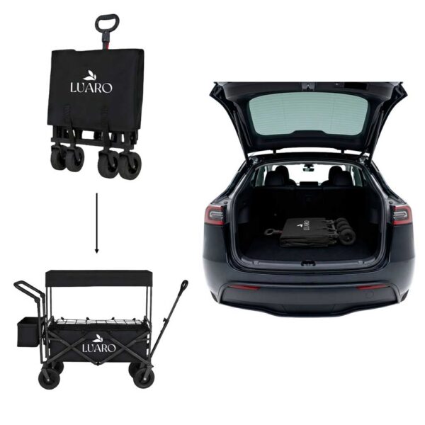 Wozek-transportowy-LUARO-plazowy-skladany-z-daszkiem-i-siatka-czarny-183663 Wozek-transportowy-LUARO-plazowy-skladany-z-daszkiem-i-siatka-czarny-183663