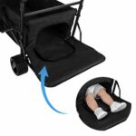 Wozek-transportowy-LUARO-plazowy-skladany-z-daszkiem-i-siatka-czarny-183980