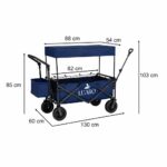 Wozek-transportowy-LUARO-plazowy-skladany-z-daszkiem-i-siatka-granatowy-182954