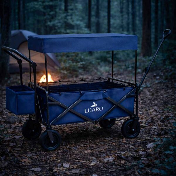 Wozek-transportowy-LUARO-plazowy-skladany-z-daszkiem-i-siatka-granatowy-183670 Wozek-transportowy-LUARO-plazowy-skladany-z-daszkiem-i-siatka-granatowy-183670