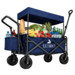 Wozek-transportowy-LUARO-plazowy-skladany-z-daszkiem-i-siatka-granatowy-184029