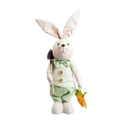 Gnome | JOLY | rabbit boy with telescopic legs | 20x12x72 cm | 726354