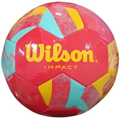 ФУТБОЛ WILSON IMPACT SB CORAL/YELLLOW/BLUE R.5