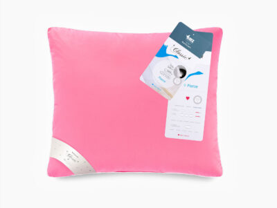Goose feather pillow pink 70x80 2kg