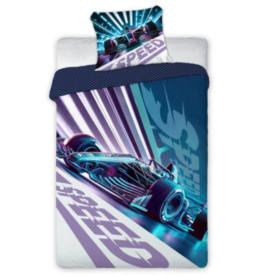 Cotton bedding 160x200+2p70x80 F1 race car