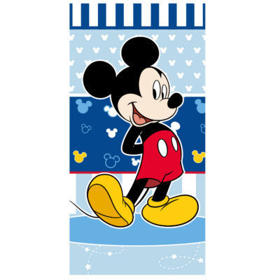 Cotton towel 70x140 Mickey Mouse blue