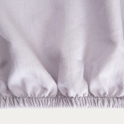 Простыня | MAISY | из микрофибры серого цвета | 160x200 см | 771026