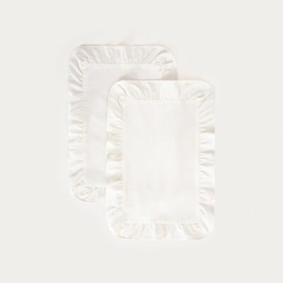 Настольные коврики | KALLIOPE | экрю с декоративной оборкой, комплект из 2 шт | 35x48 см | 775277