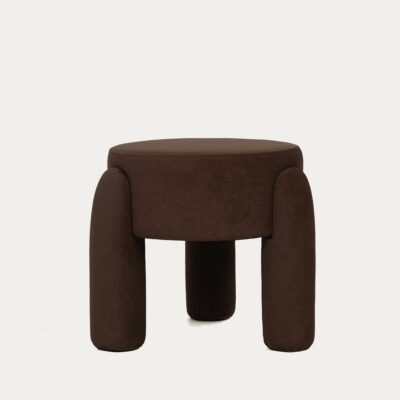 пуф | OLLERA | из ткани шоколадного цвета | 46,5x46,5x41 см | 775741