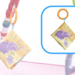 KX5873 Mata Edukacyjna Kojec Basen z piłeczkami różowa 8