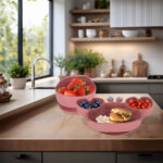 Naczynia-silikonowe-dla-dzieci-niemowlat-krab-zestaw-9-elementow-ciemny-roz-176354