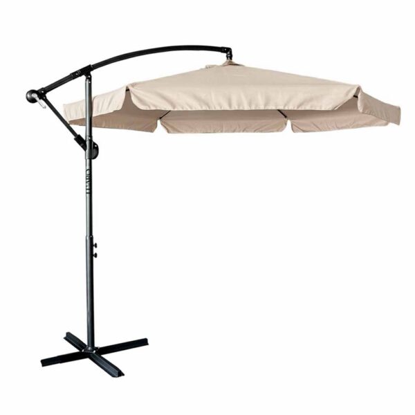 Parasol-ogrodowy-LUARO-duzy-skladany-z-wysiegnikiem-290cm-bezowy-184433 Parasol-ogrodowy-LUARO-duzy-skladany-z-wysiegnikiem-290cm-bezowy-184433