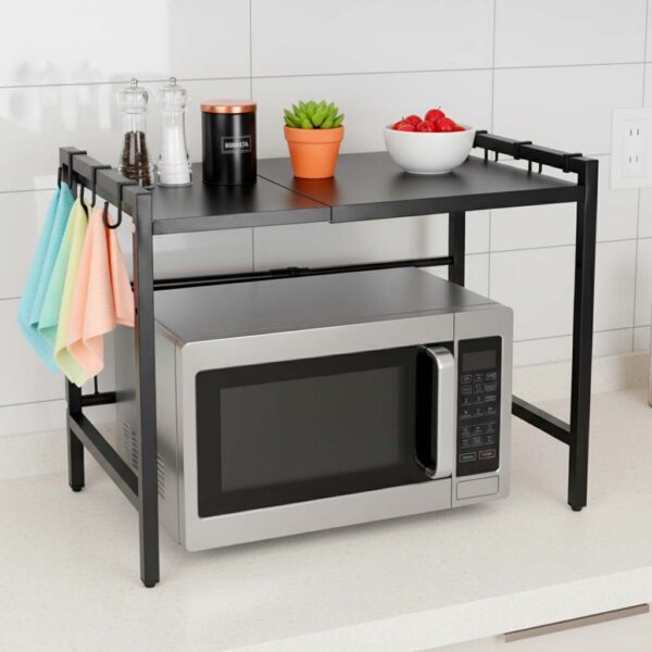 Polka-kuchenna-nad-mikrofalowke-organizer-regulowany-metalowy-6-wieszakow-178756 Polka-kuchenna-nad-mikrofalowke-organizer-regulowany-metalowy-6-wieszakow-178756