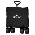 Wozek-transportowy-LUARO-plazowy-skladany-z-daszkiem-i-siatka-120l-czarny-184400