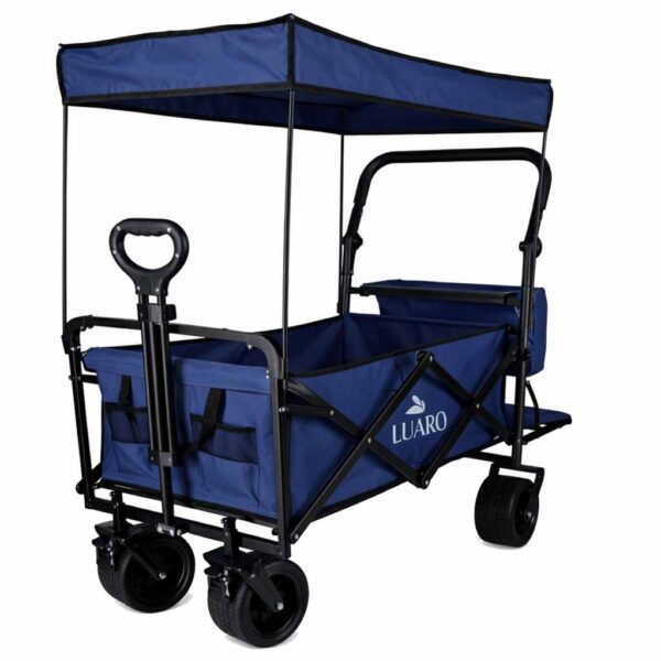 Wozek-transportowy-LUARO-plazowy-skladany-z-daszkiem-i-siatka-120l-granatowy-184386 Wozek-transportowy-LUARO-plazowy-skladany-z-daszkiem-i-siatka-120l-granatowy-184386