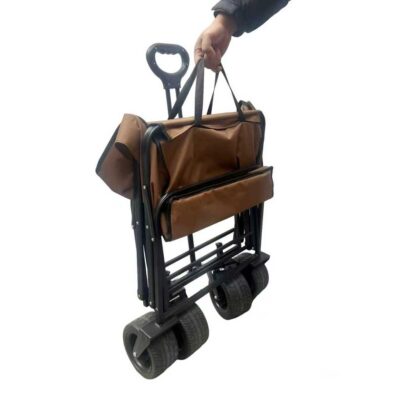 Пляжная складная тележка LUARO со столиком 2 в 1