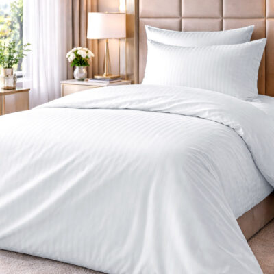 Hotel overlap pillowcase PASY 1cm white/160x200