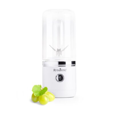 Pārnēsājams blenderis Rosmarino NutriMax 2 GO, balts