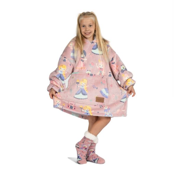 23592_hoodie_kids_princess_neon_socks_web.jpg Bērnu hoodie džemperis Princess Neon